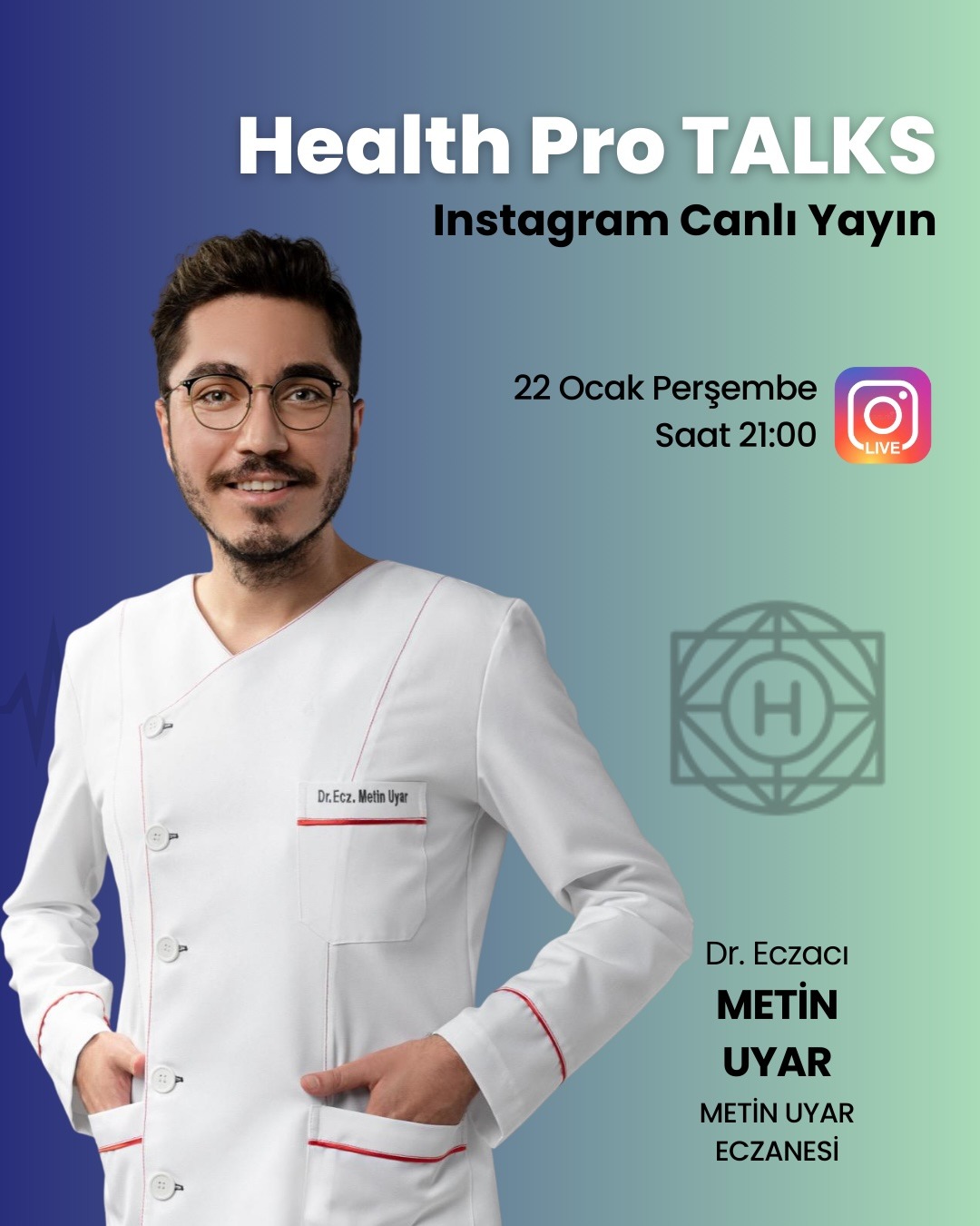 Health Pro Talks - Dr. Ecz. Metin Uyar