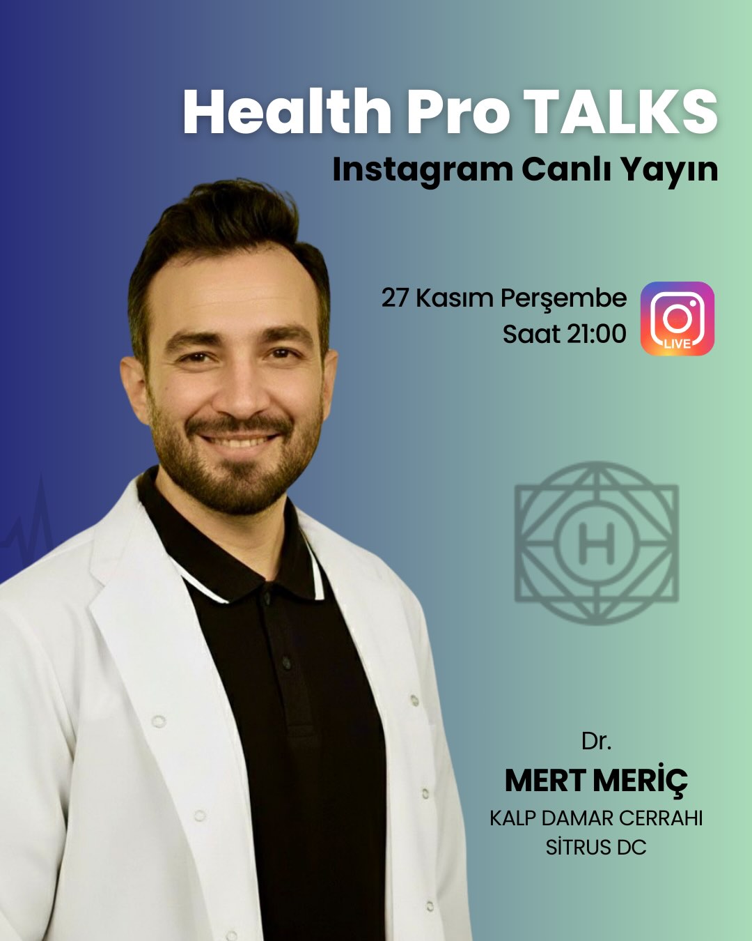 Health Pro Talks - Dr. Mert Meriç