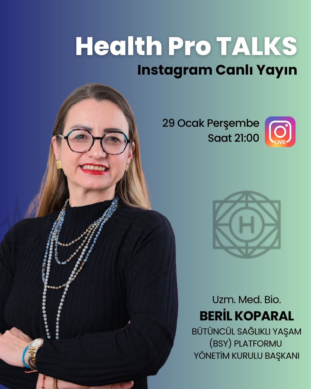 Health Pro Talks - Uzm. Med. Bio. Beril Koparal